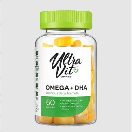 UltraVit Gummies Omega + DHA - Омега 3