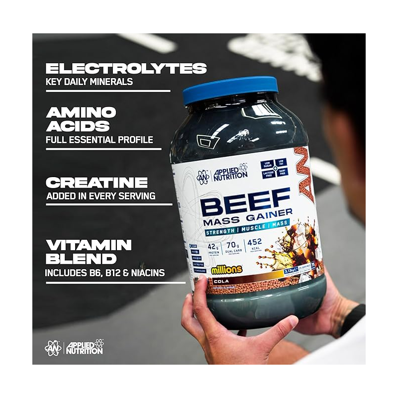 Applied Nutrition Beef Mass Gainer - Телешки Гейнър