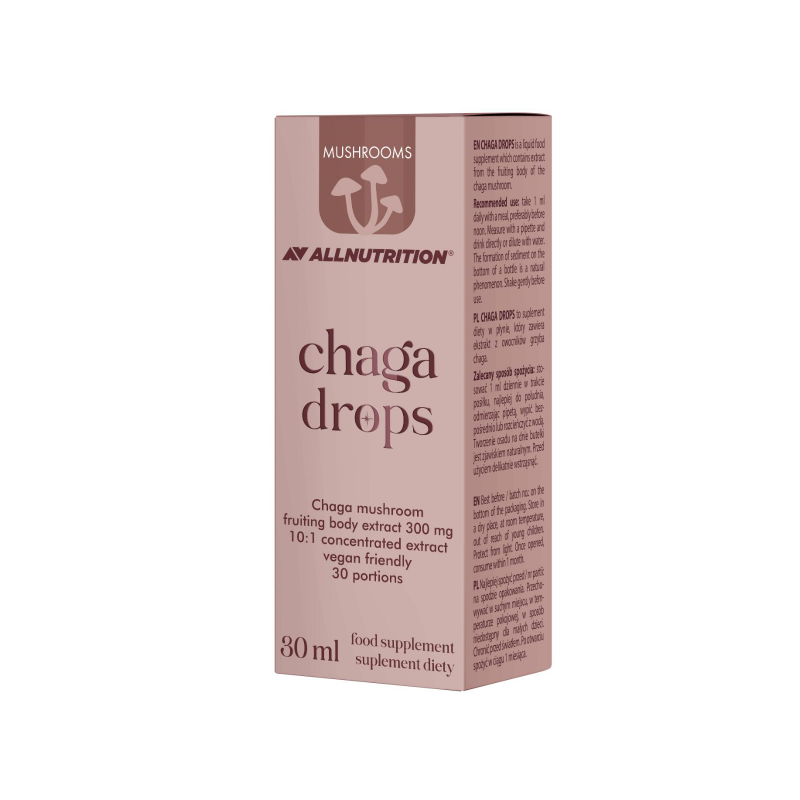 Allnutrition Mushrooms Chaga Drops - Чага