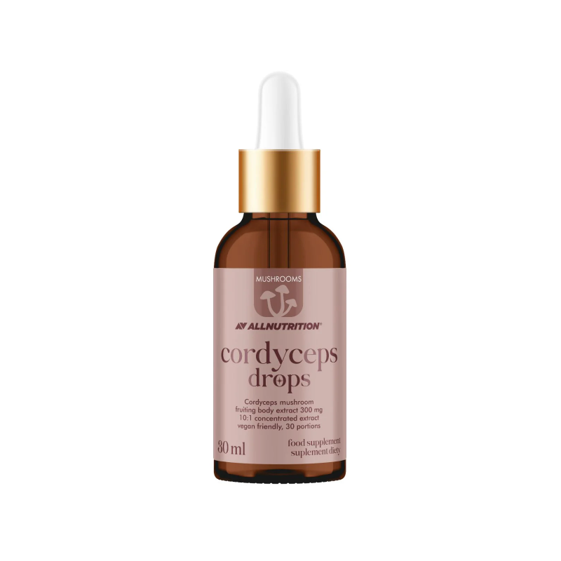 Allnutrition Mushrooms Cordyceps Drops - Кордицепс