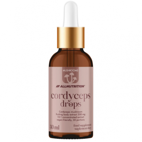 Allnutrition Mushrooms Cordyceps Drops - Кордицепс