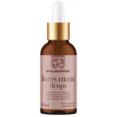 Allnutrition Mushrooms Lion's Mane Drops - Лъвска Грива