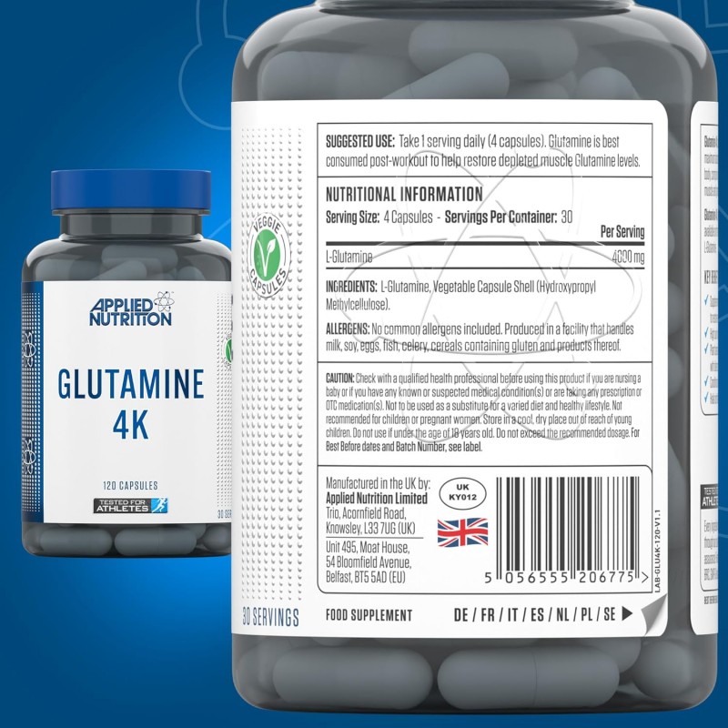 Applied Nutrition Glutamine 4K - Глутамин