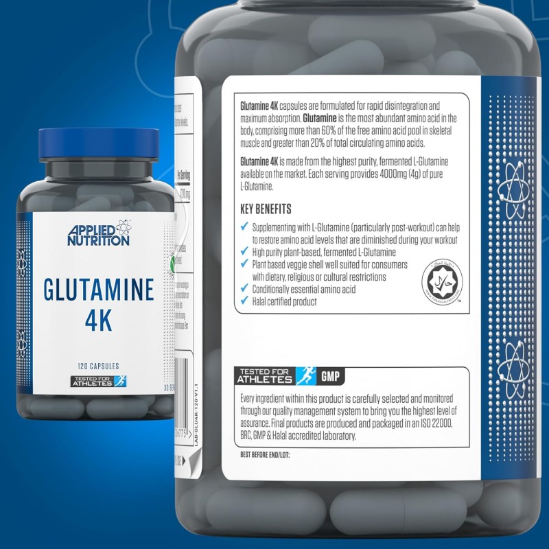 Applied Nutrition Glutamine 4K - Глутамин