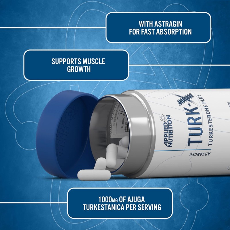 Applied Nutrition Turk-X - Turkesterone Plus - Туркестерон