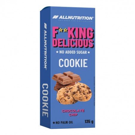 Allnutrition F**King Delicious Cookie - Chocolate Chip - Диетичен Десерт