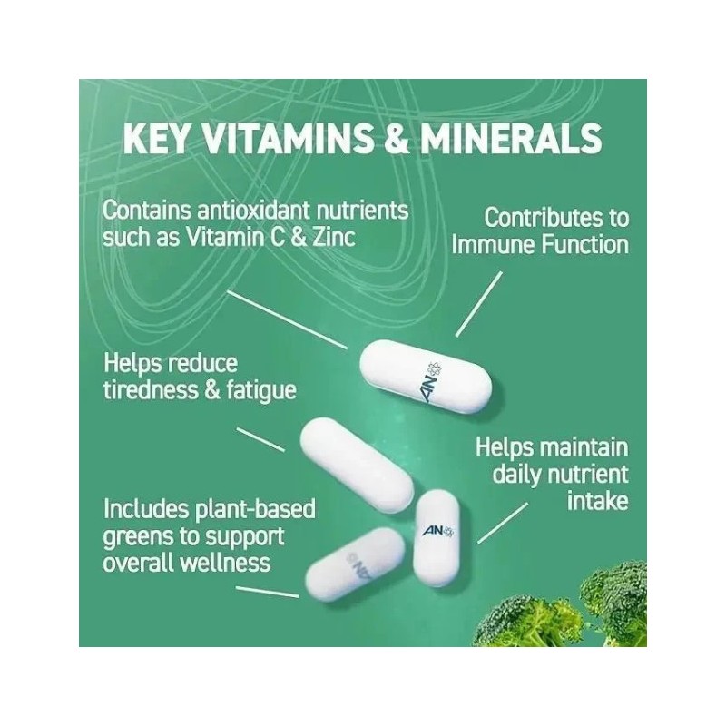 Applied Nutrition Greens Multivitamin 60 Caps | Мултивитамини