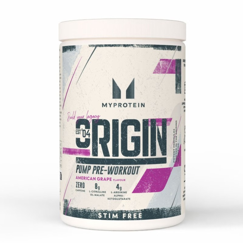 Myprotein Origin Pre-Workout Stim-Free - Азотен Бустер без Стимуланти