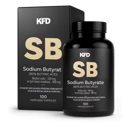 KFD Sodium Butyrate | Натриев бутират 100 капсули