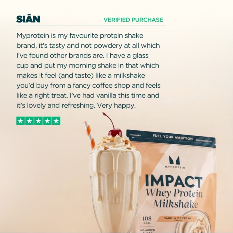 MyProtein Impact Whey Protein Milkshake | Суроватъчен протеин