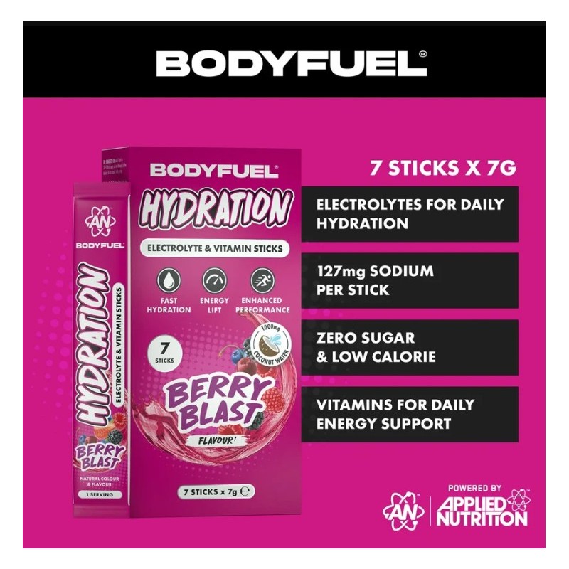 Applied Nutrition BodyFuel Hydration Sticks - Електролитна Формула