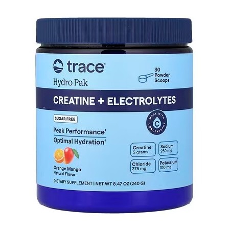 Trace Minerals Hydro Pak Creatine + Electrolytes | Креатин и Електролити