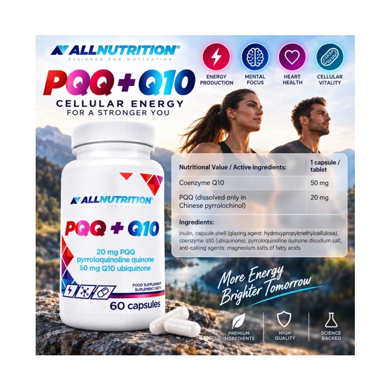 AllNutrition PQQ + Q10 | Енергия и Жизненост