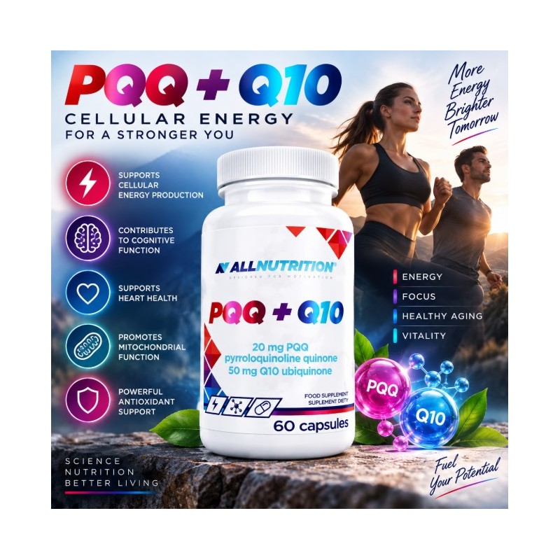 AllNutrition PQQ + Q10 | Енергия и Жизненост