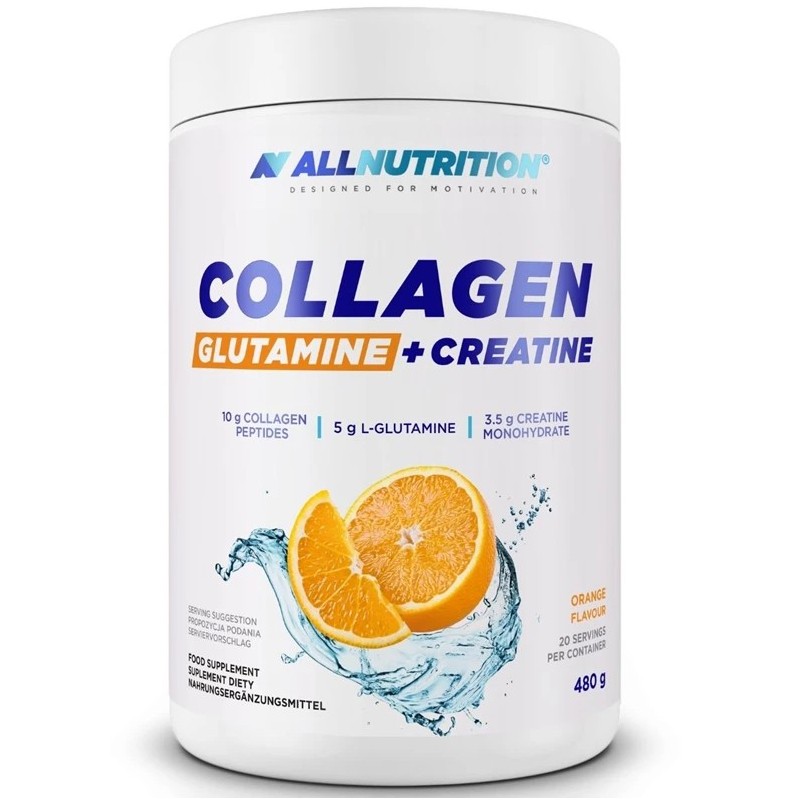 AllNutrition Collagen Glutamine + Creatine | Колаген Глутамин + Креатин