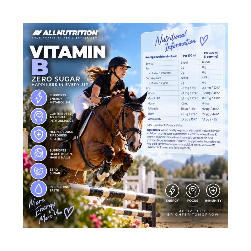 AllNutrition Veda Vitamin B | Витаминна Напитка без Захар