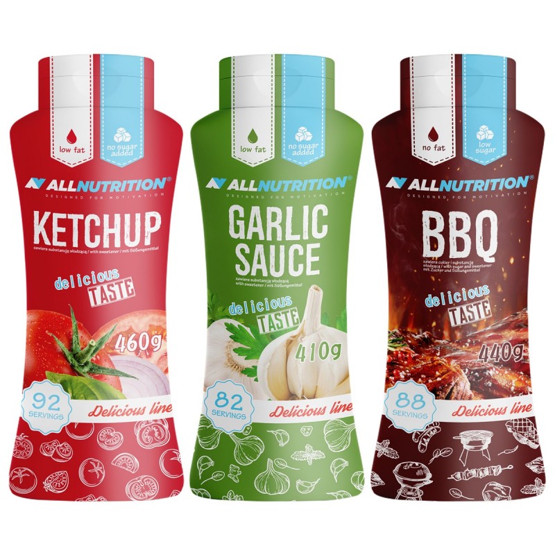 Allnutrition Sauce Garlic - Диетичен Сос