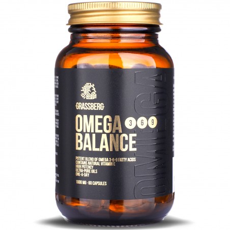 Grassberg Omega 3-6-9 Balance 1000mg - Омега