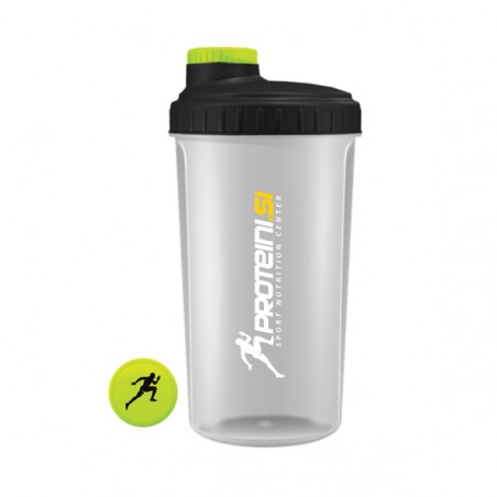 Proteini.SI Shaker Transparent Black - Шейкър