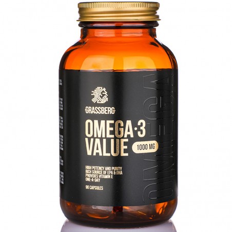 Grassberg Omega-3 Value 1000mg - Омега
